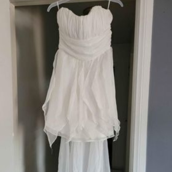 What strapless sheer dress size Small - Picture 2 of 3